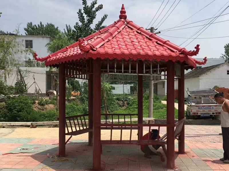 淮陽(yáng)樹脂瓦合作案例